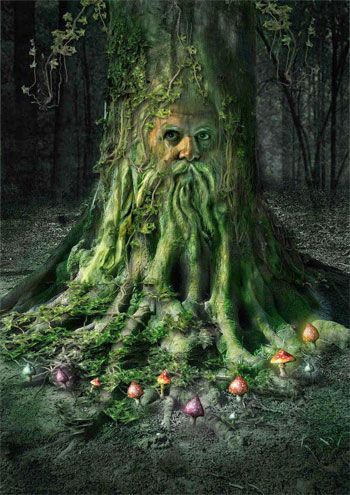 greenman mágico símbolo