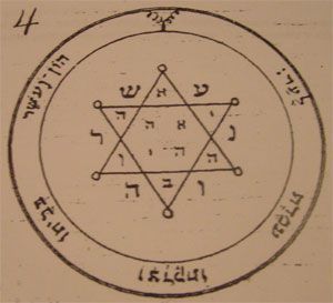 second pentacle talisman of Jupiter seal of Salomon