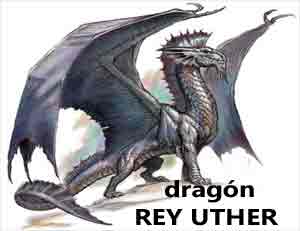 Dragón rojo galés del rey Uther
