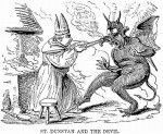 san Durstan y el diablo