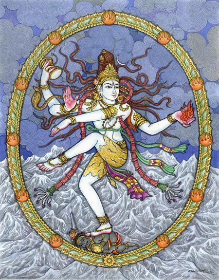 shiva danza dios hindú