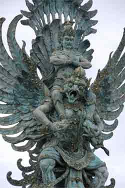 Visnu y Garuda