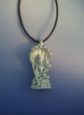 colgante Visnú dios hindú de plata