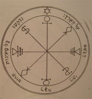 talismán de la luna sexto pantáculo
