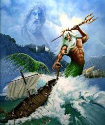 colgante tridente Poseidón está inspirado en el dios Neptuno