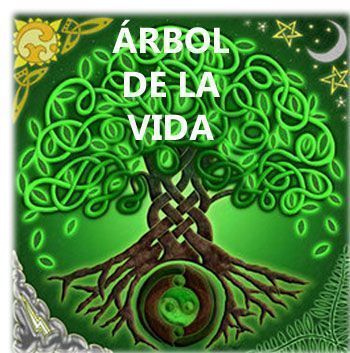 colgante árbol celta pentagrama