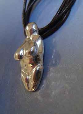 Venus de Menton joya de plata